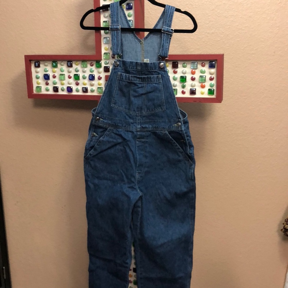 over all jeans